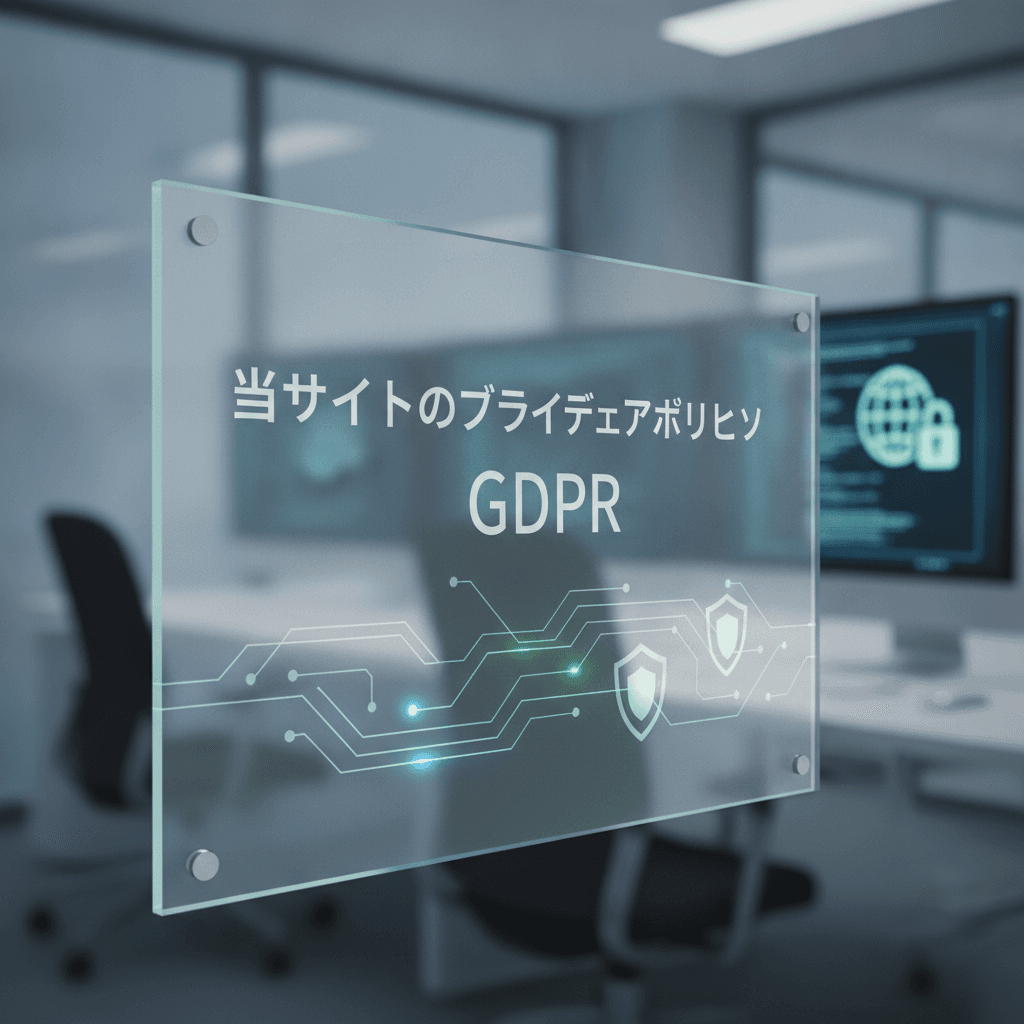 当サイトのプライバシーポリシー:GDPR準拠と個人情報保護へのコミットメント
